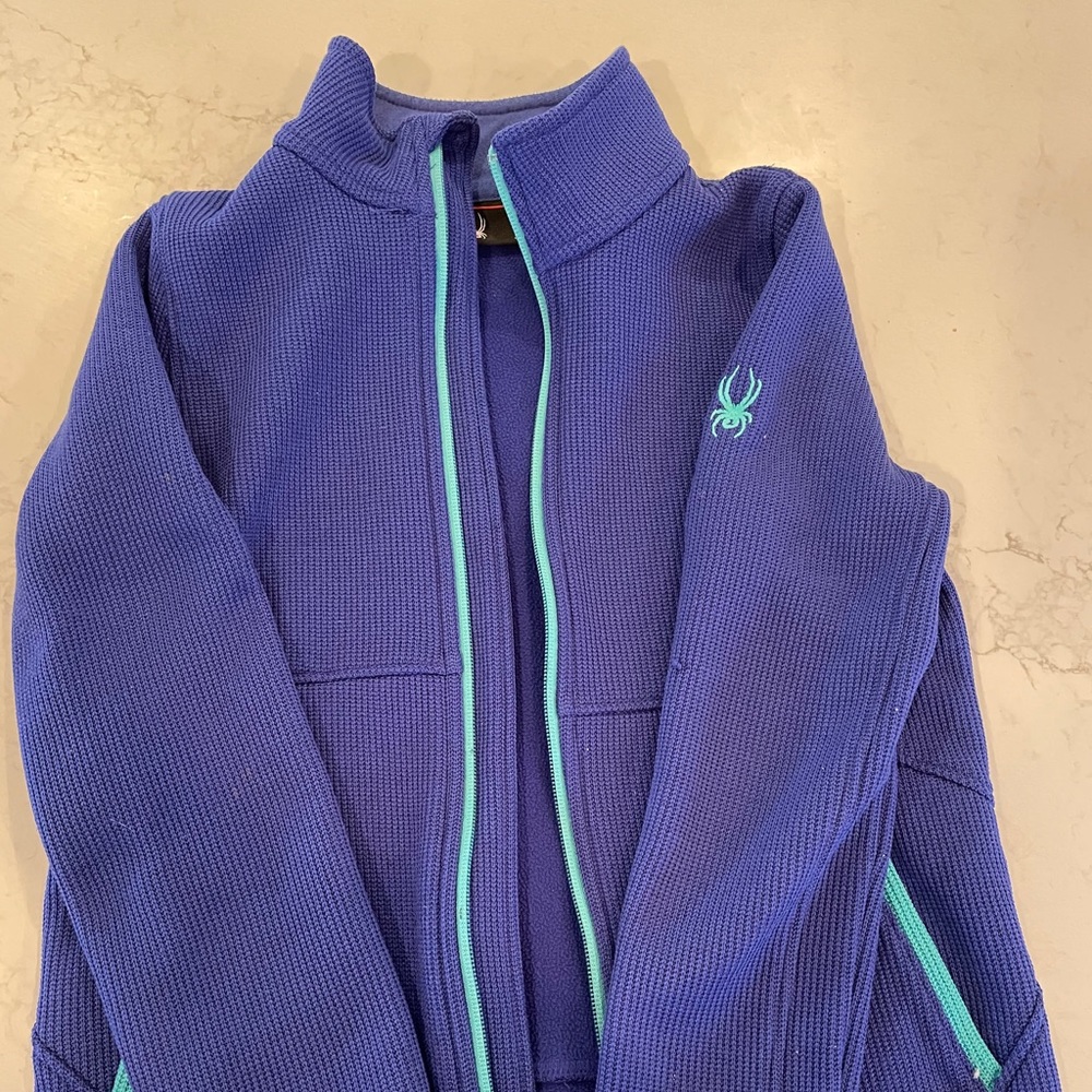 Spyder Zip up girls 10/12